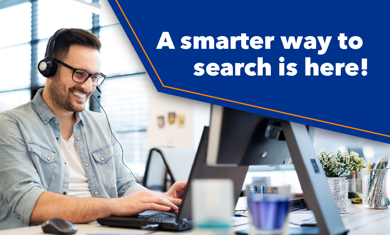 Enhanced search feature promo